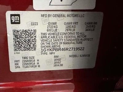 2024 Cadillac XT6 AWD Luxury