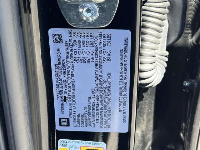 2025 Cadillac Escalade ESV 4WD Premium Luxury