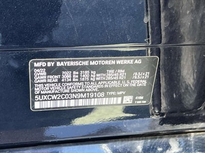 2022 BMW X7 Sports Activity Vehicle