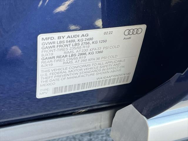 2022 Audi Q5 S line Premium Plus