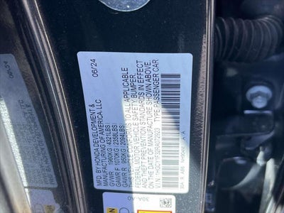 2024 Honda Accord Sedan EX