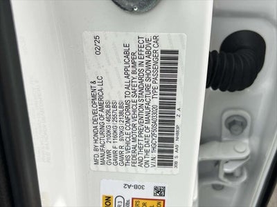 2025 Honda Accord Hybrid Sport