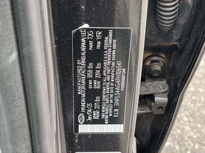 2023 Hyundai Elantra SEL