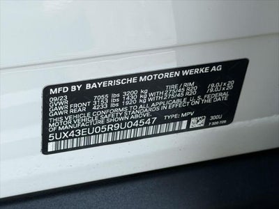 2024 BMW X5 xDrive50e