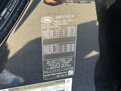 2025 Land Rover Defender S