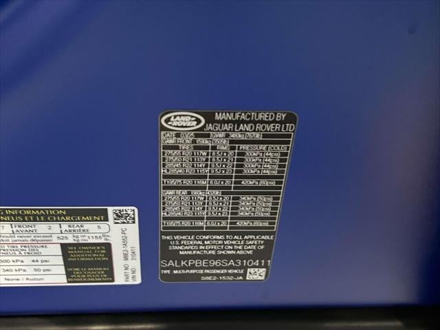 2025 Land Rover Range Rover SE