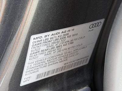 2019 Audi Q8 Premium Plus