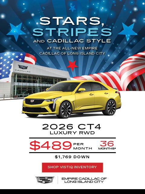 2026 Cadillac CT4 Luxury RWD