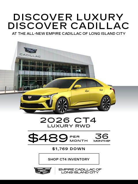 2026 Cadillac CT4 Luxury RWD